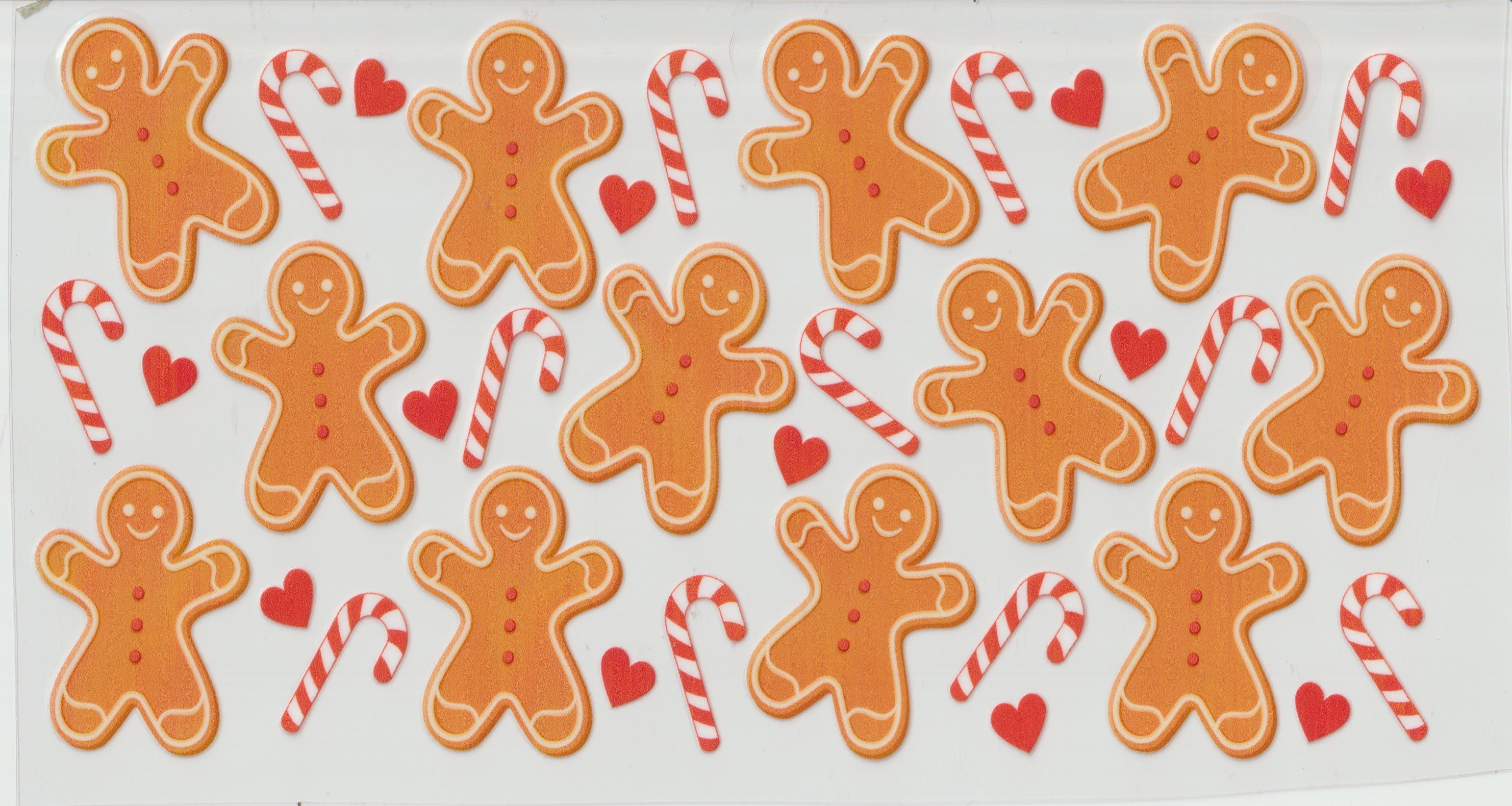 Gingerbread candy canes