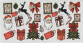 Present Tree Santa Tag