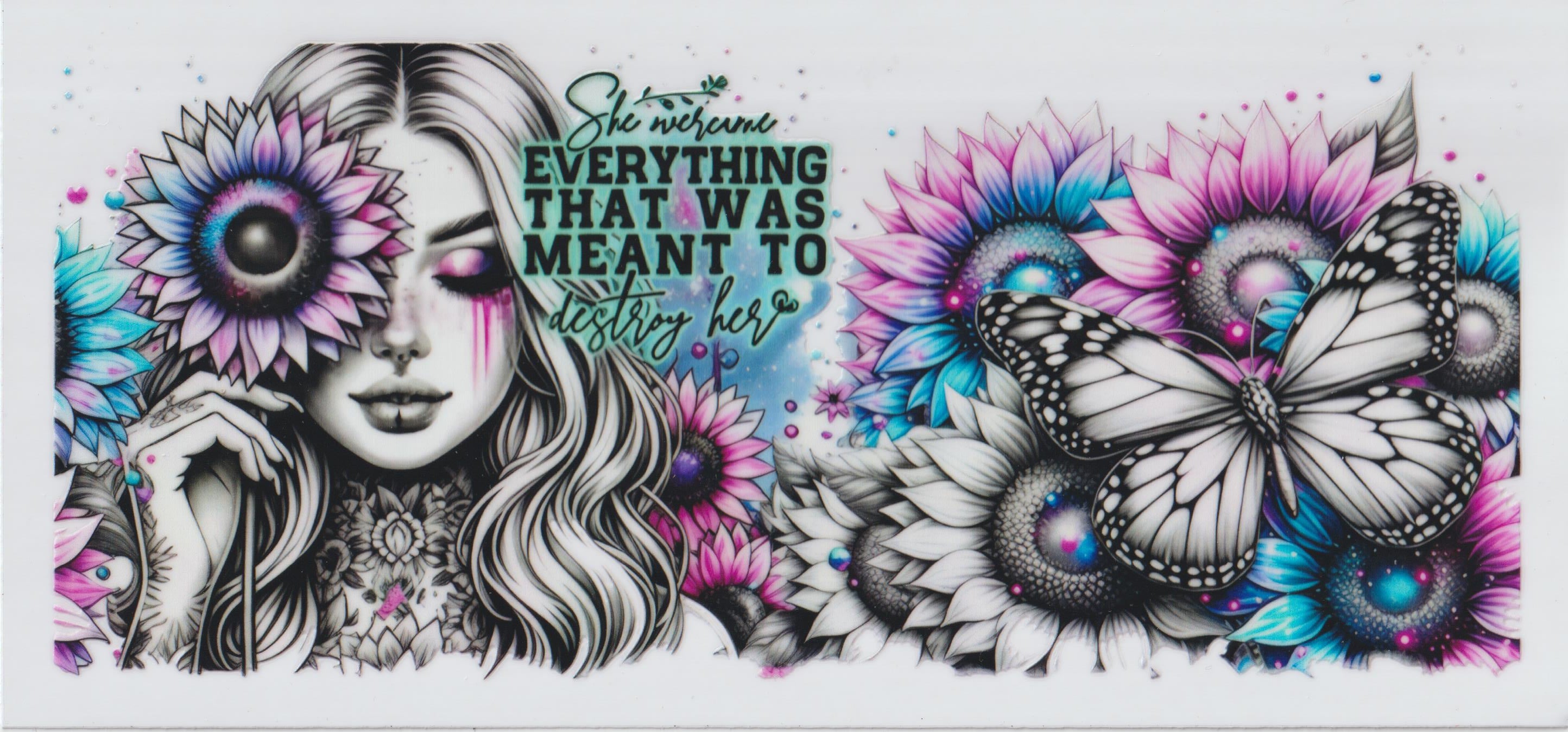 she overcame
