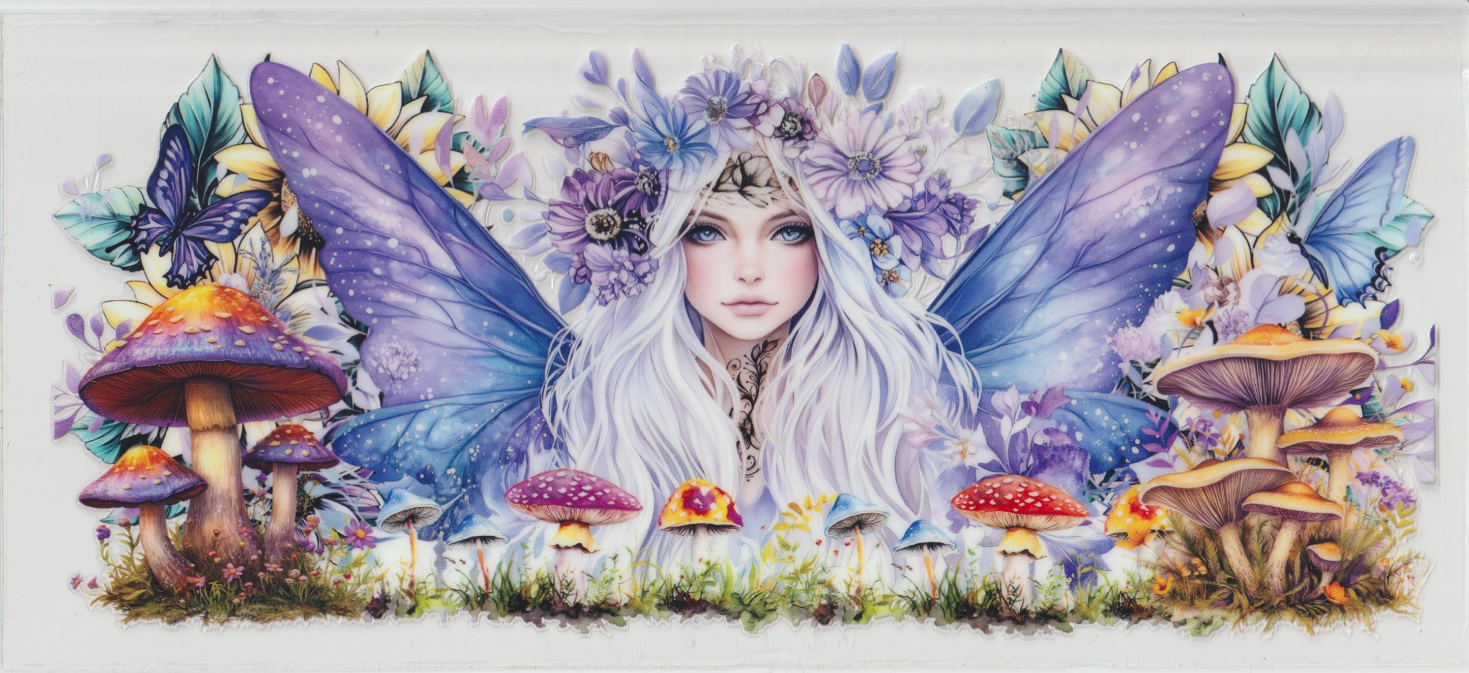 Blue purple fairy