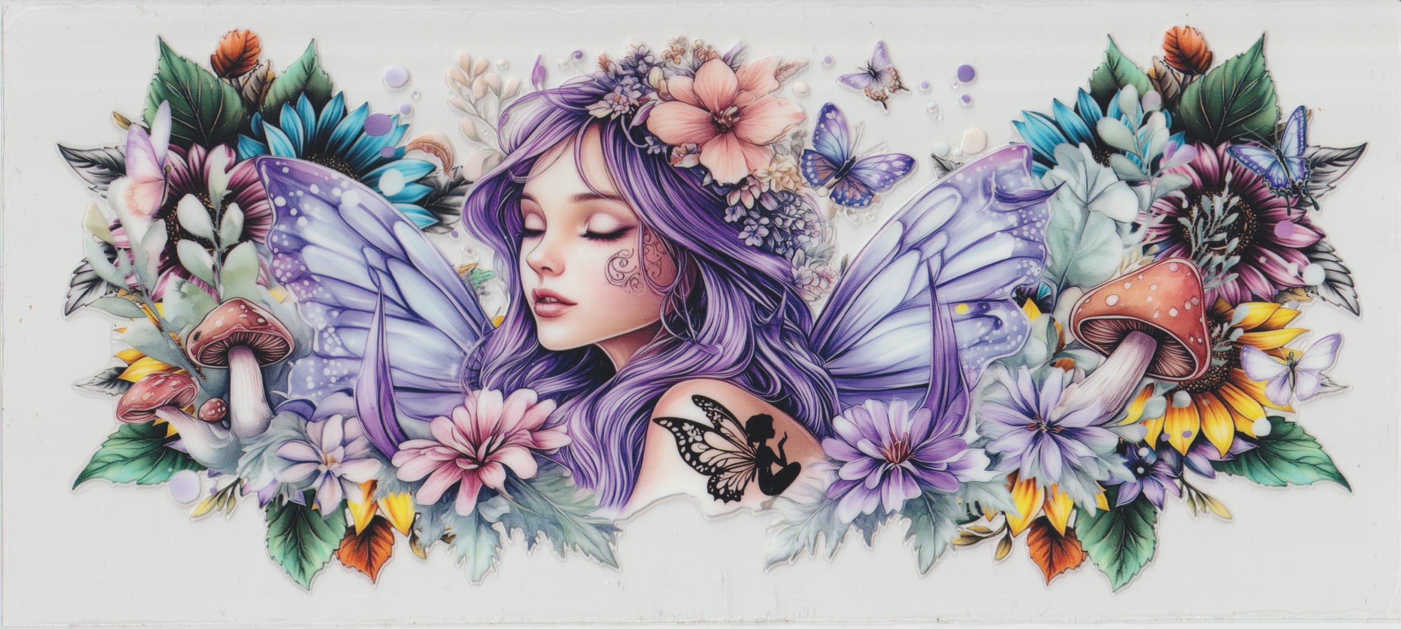 Purple haired fairy