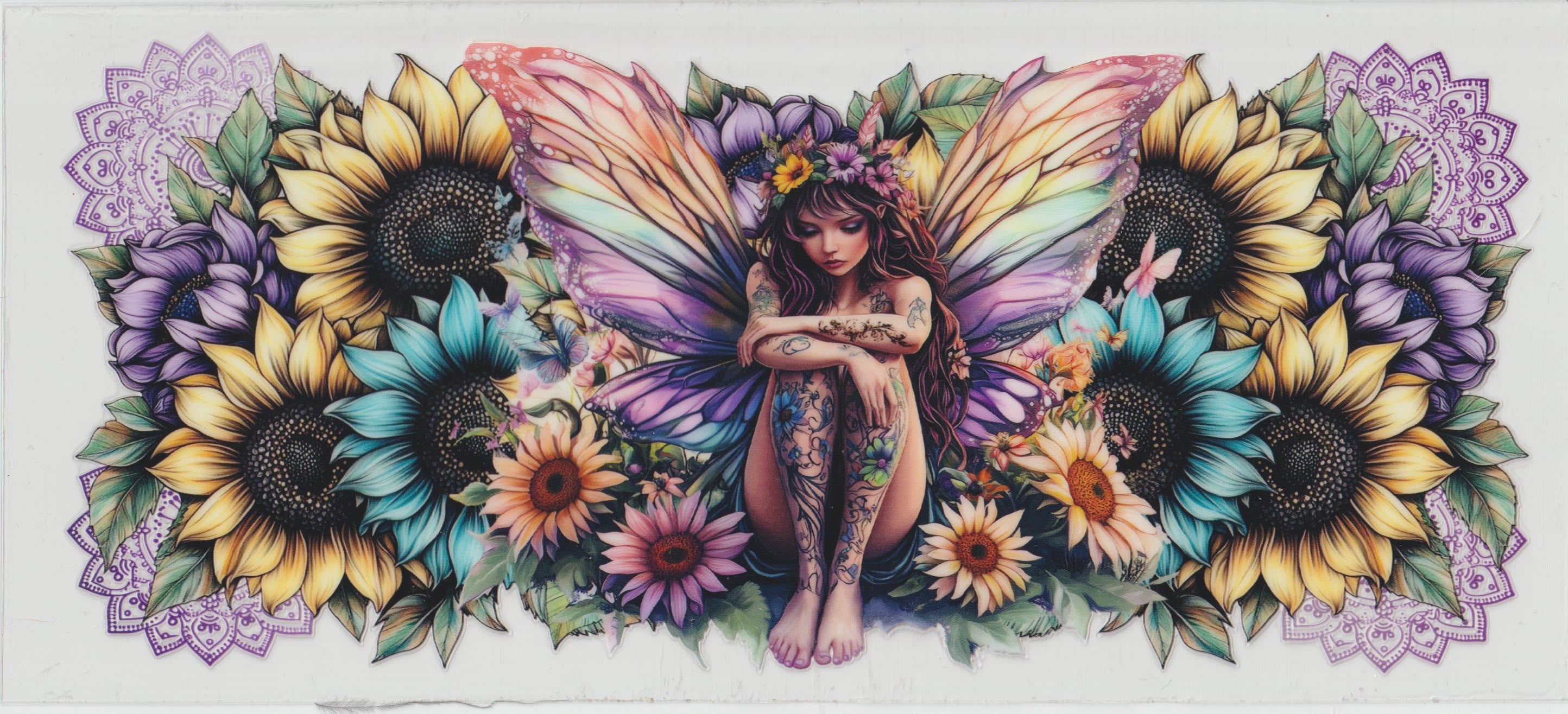 Rainbow winged fairy