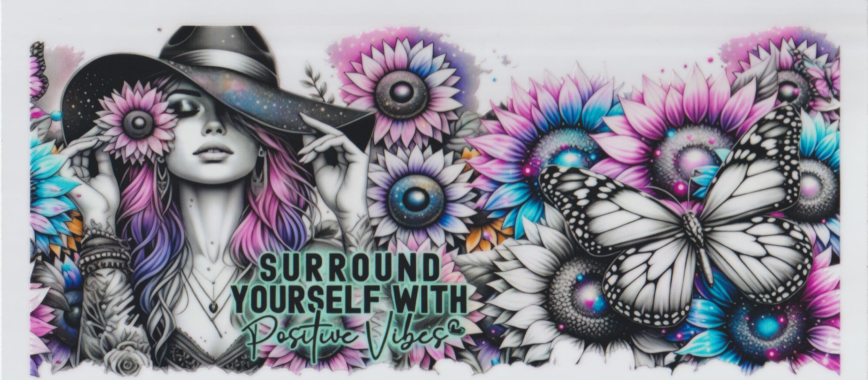 Surround yourself with Positive Vibes