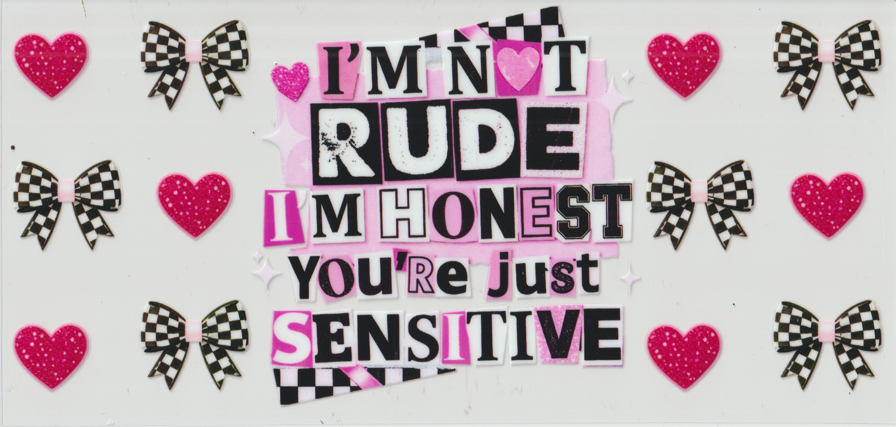 I'm not rude I'm honest