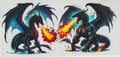 2 dragons