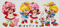 Strawberry & Rainbow Brite best friends