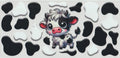 Single Black and White Moo Moo