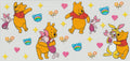 Winnie Pooh and Piglet & rabbit