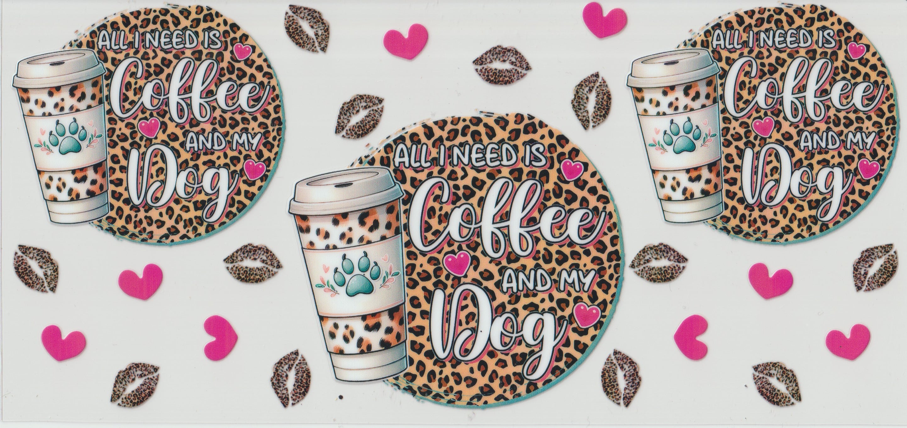 Coffee Lepard Dog Drink
