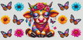 Hippie moo moo with butterflies