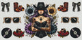 Black cowboy hat