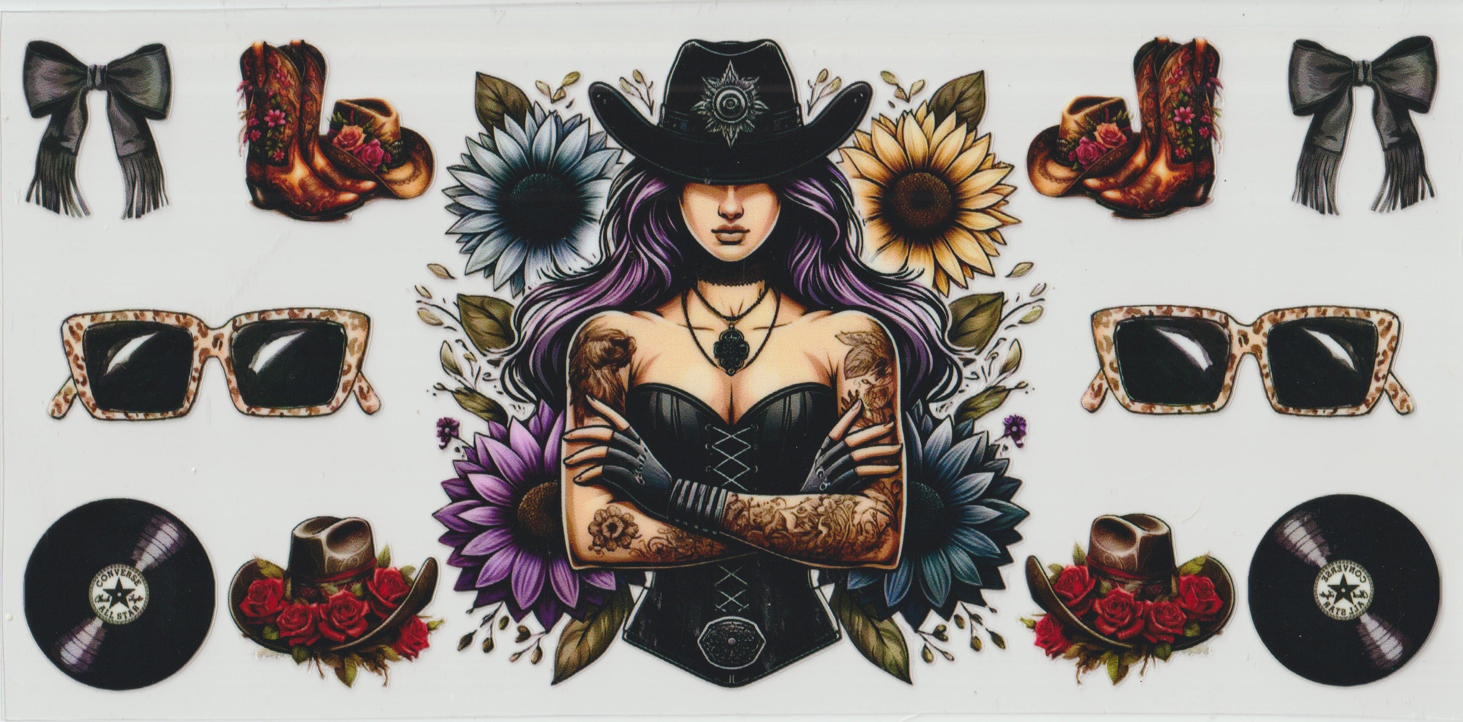 Black cowboy hat