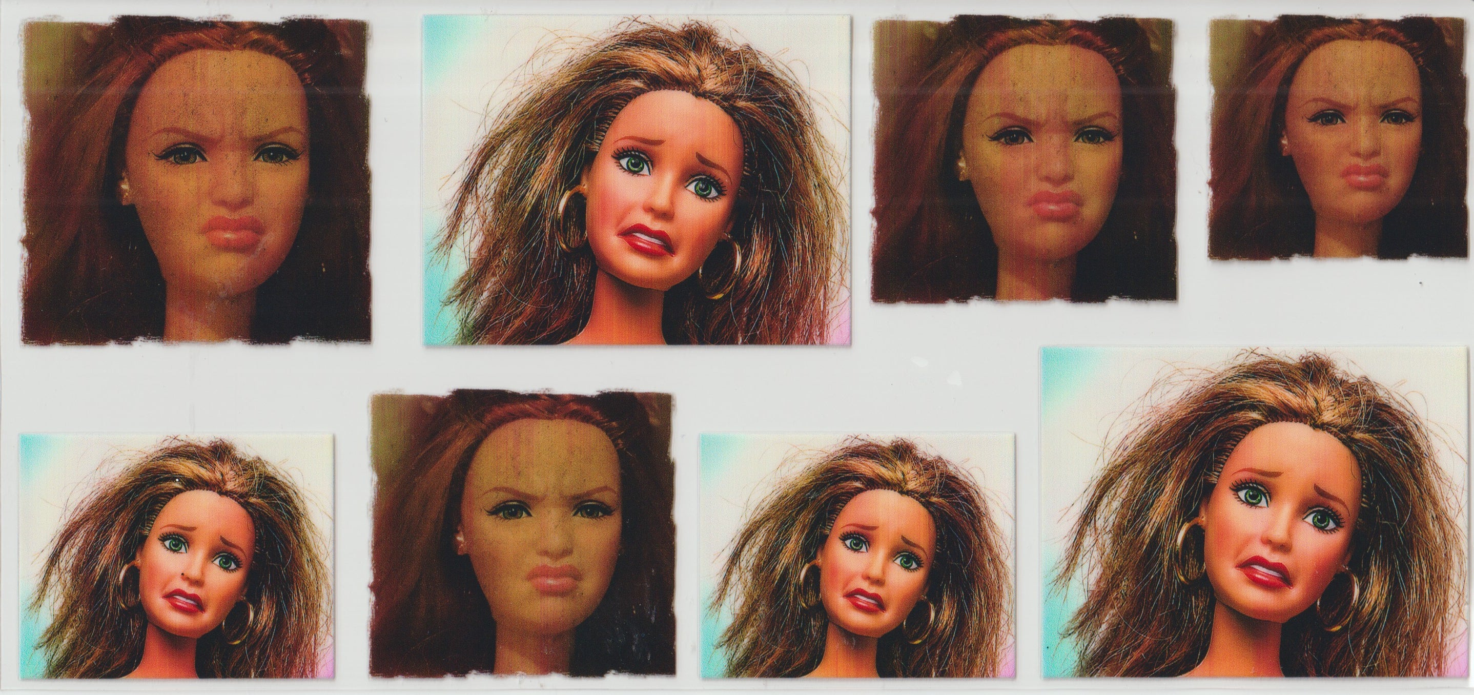 Barbie many faces