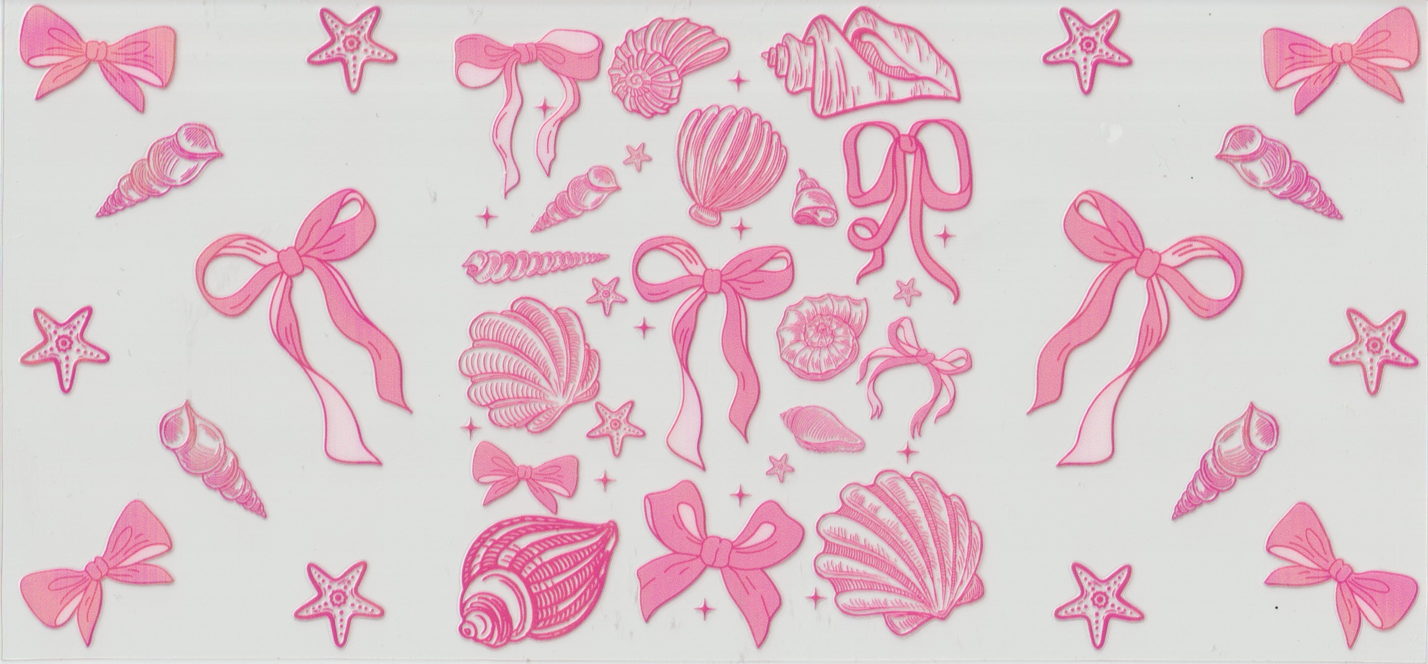 Pink Bows and Pink Shells