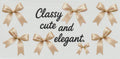 Gold Bows