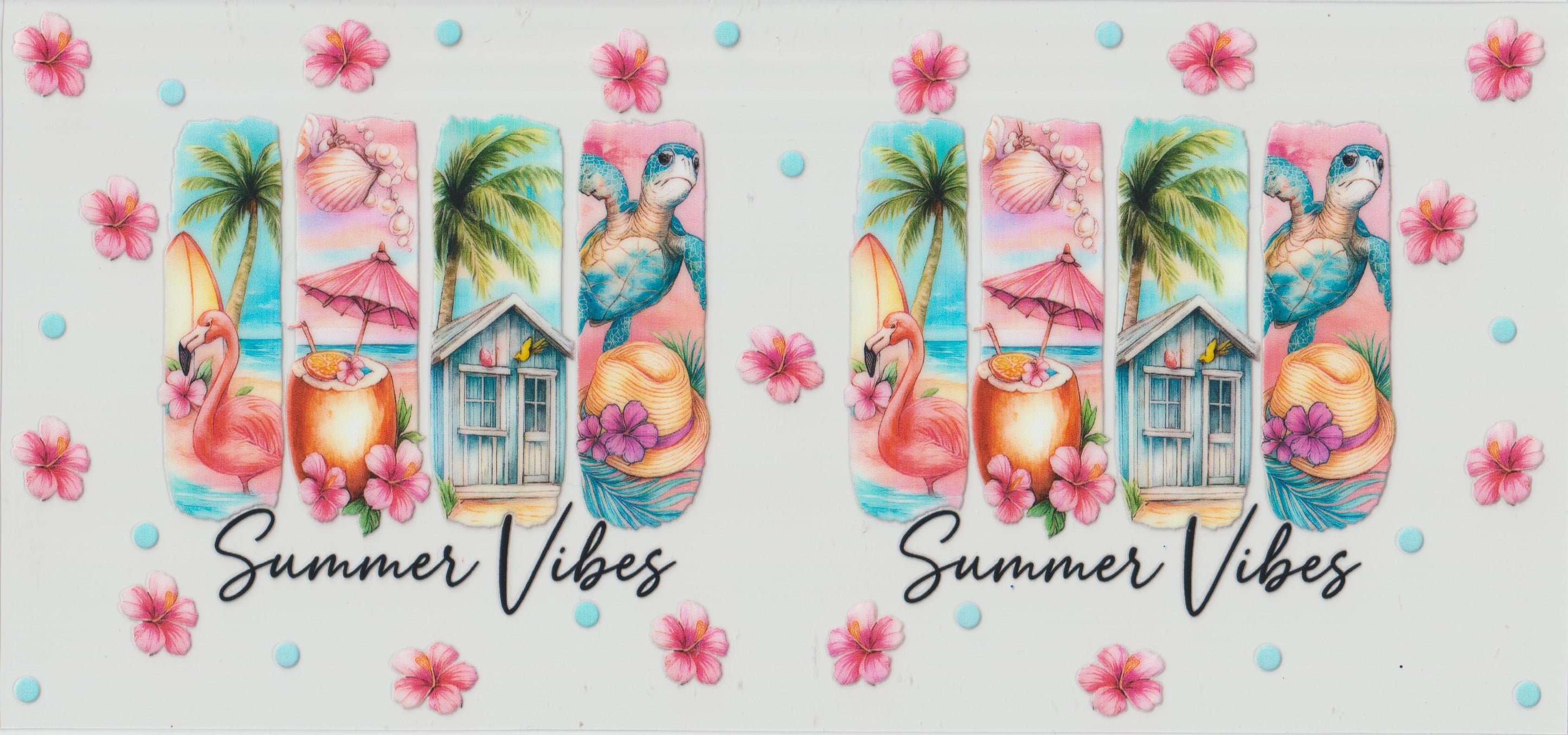 Summer Vibes Flamingo