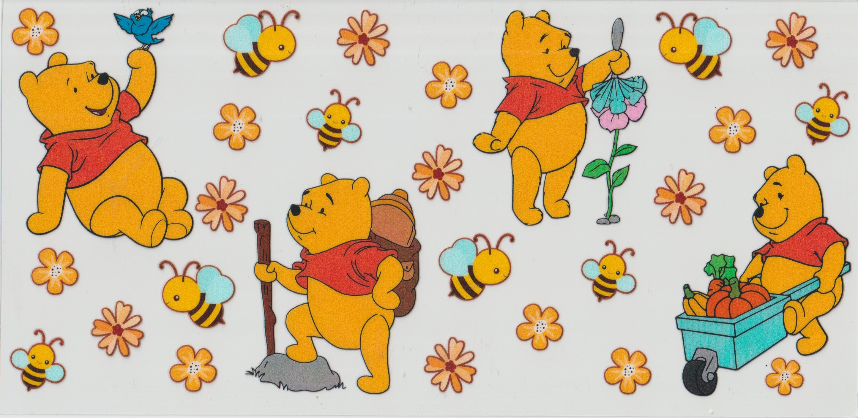 Winnie Pooh with Stick