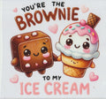 Brownie & Ice cream