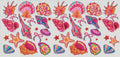 Colorful Shells and Bows