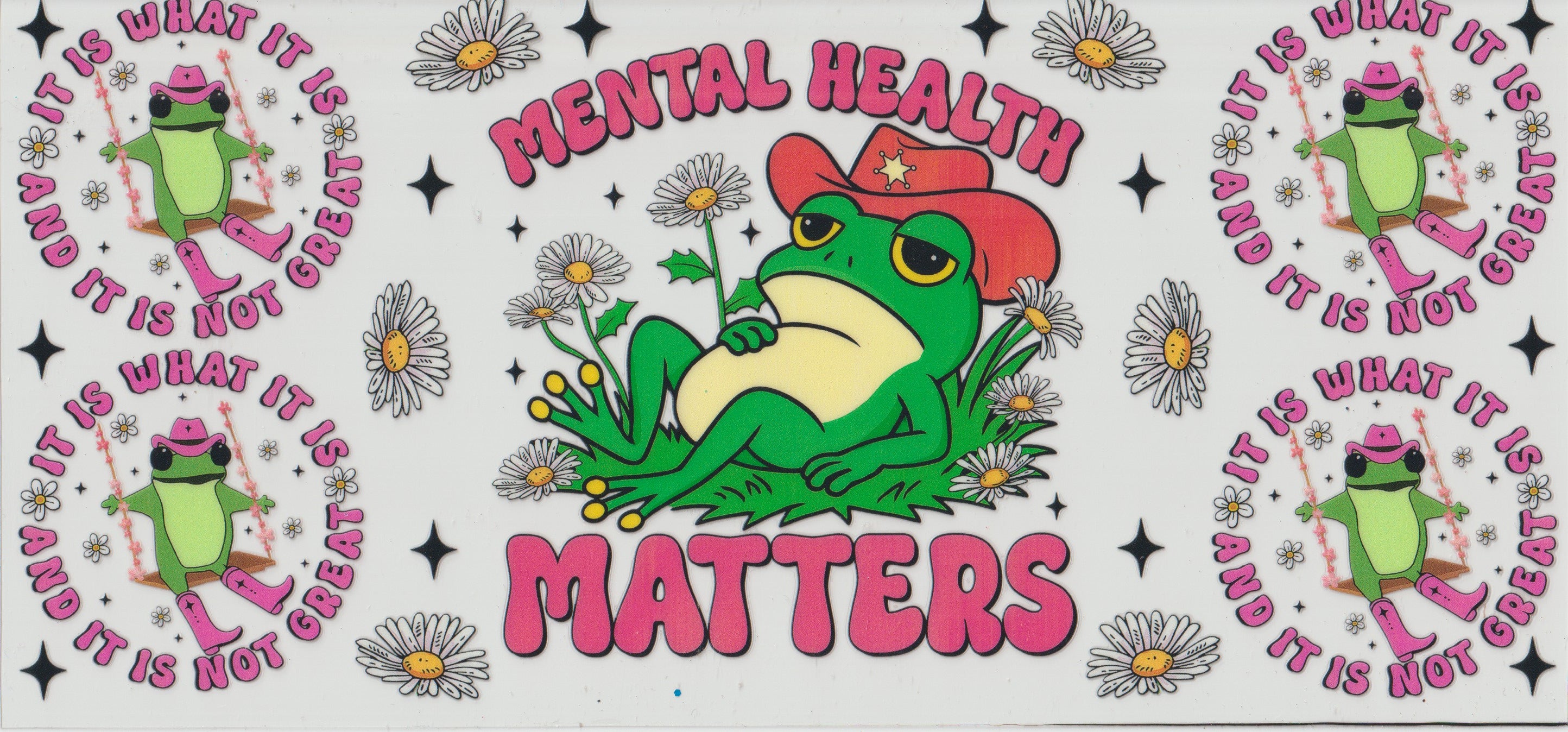 Mental health matters frog