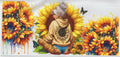 Sunflower tattoo girl