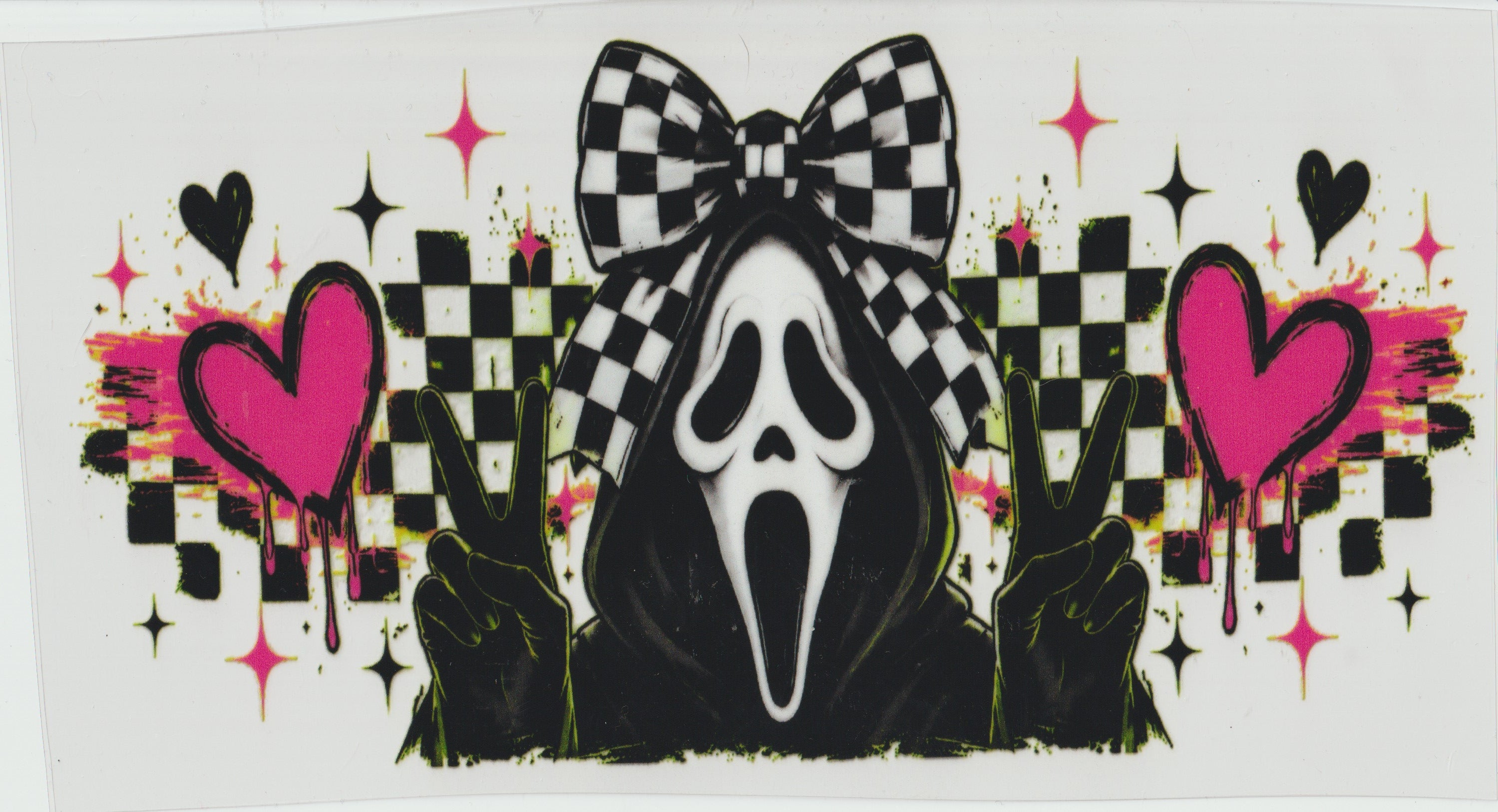 Ghost Face pink