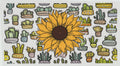 Big Sunflower with Cactus'