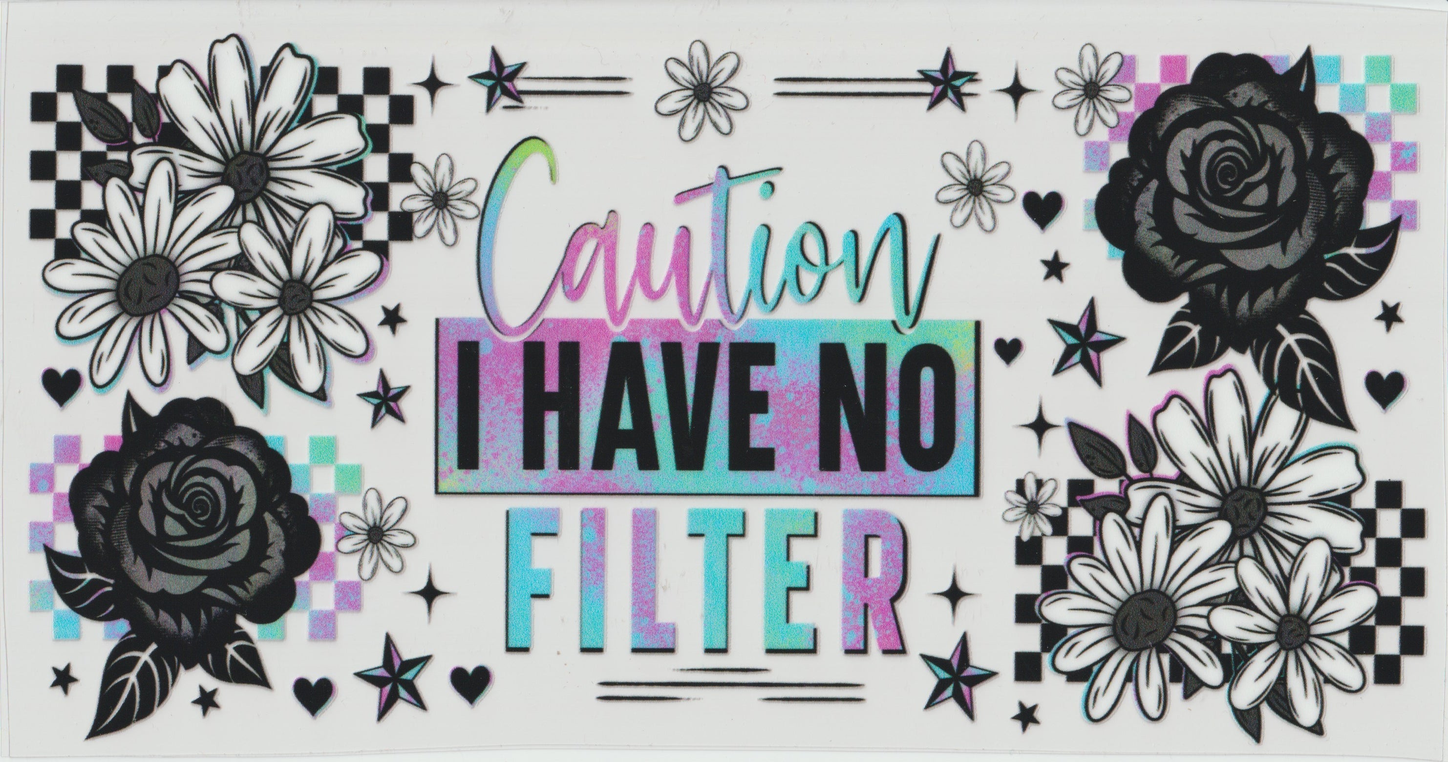Caution I have no filter