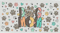 Dog mom with lots of paw prints