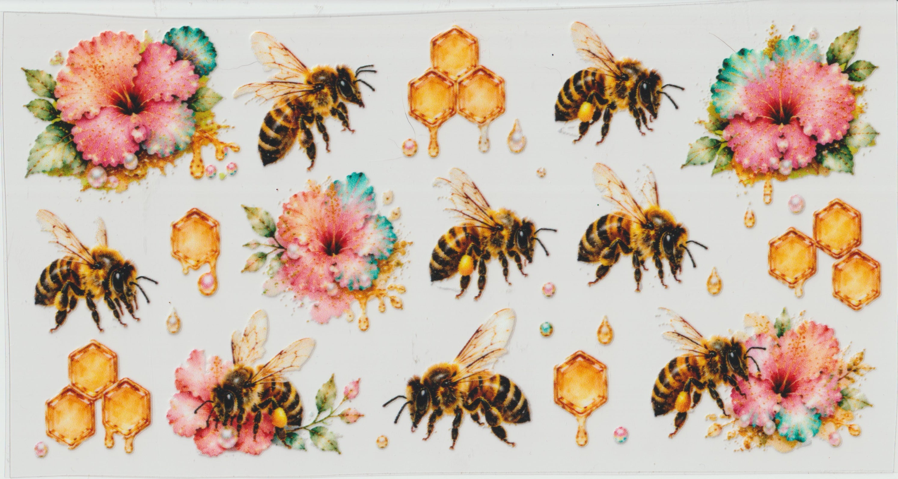 Bees and flowers