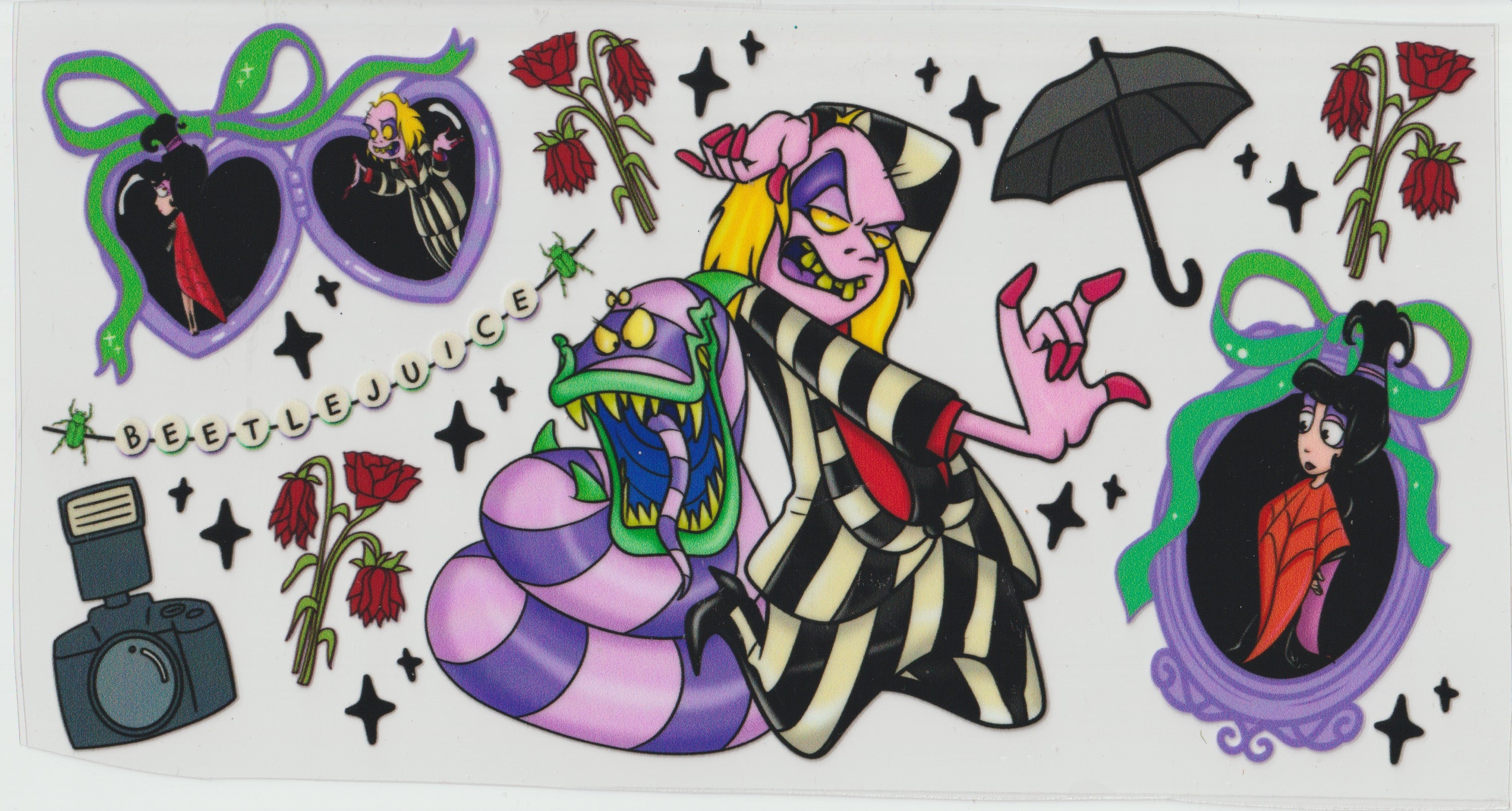 Beetle Juice Cartoon