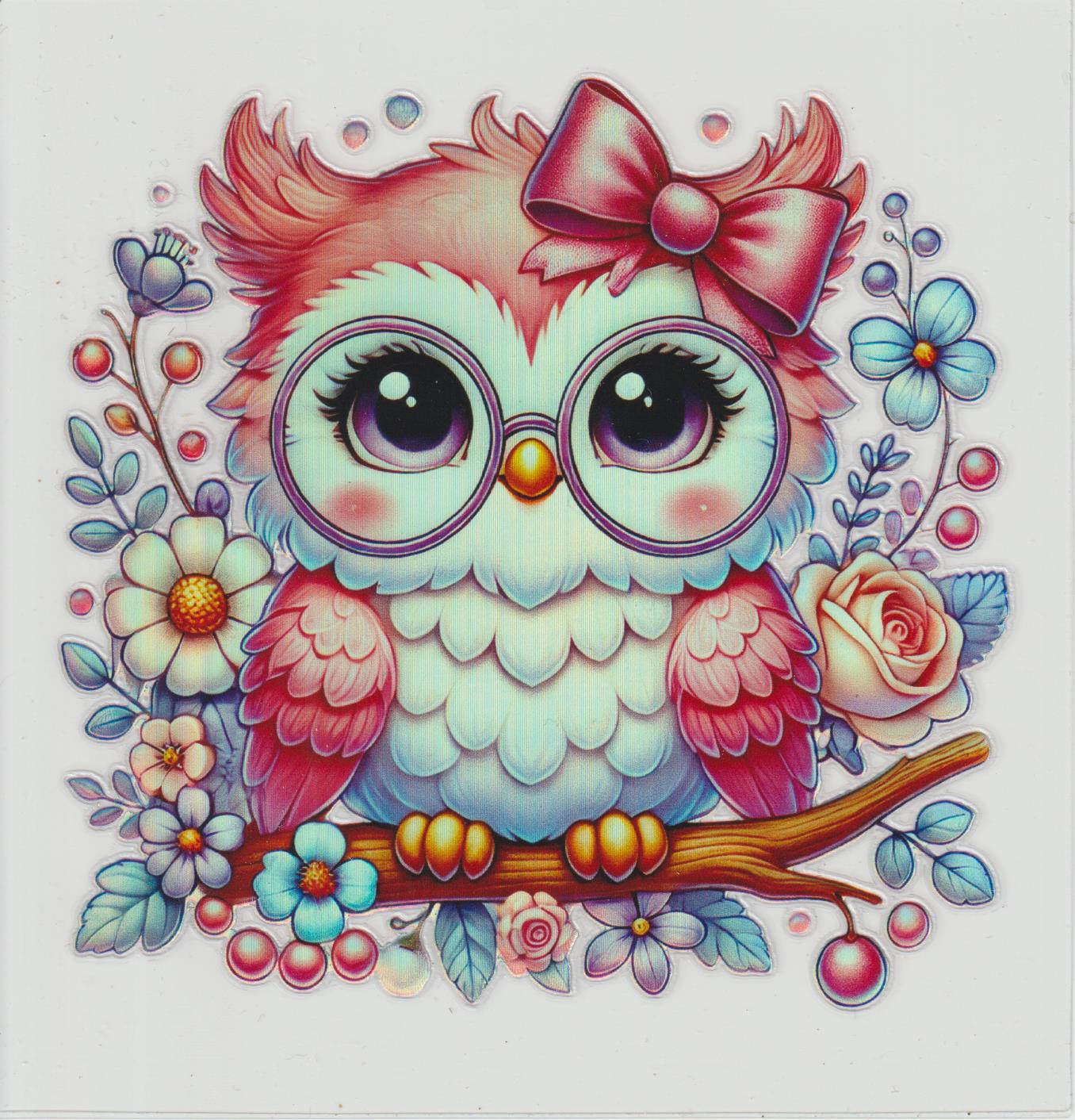 Holographic Owl 1
