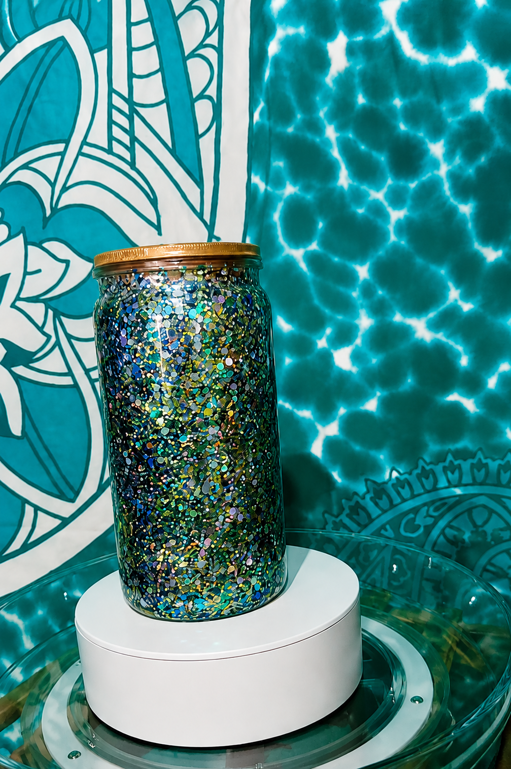 Floating Glitter Tumbler