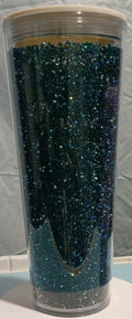 Gem filled 24oz acrylic tumbler
